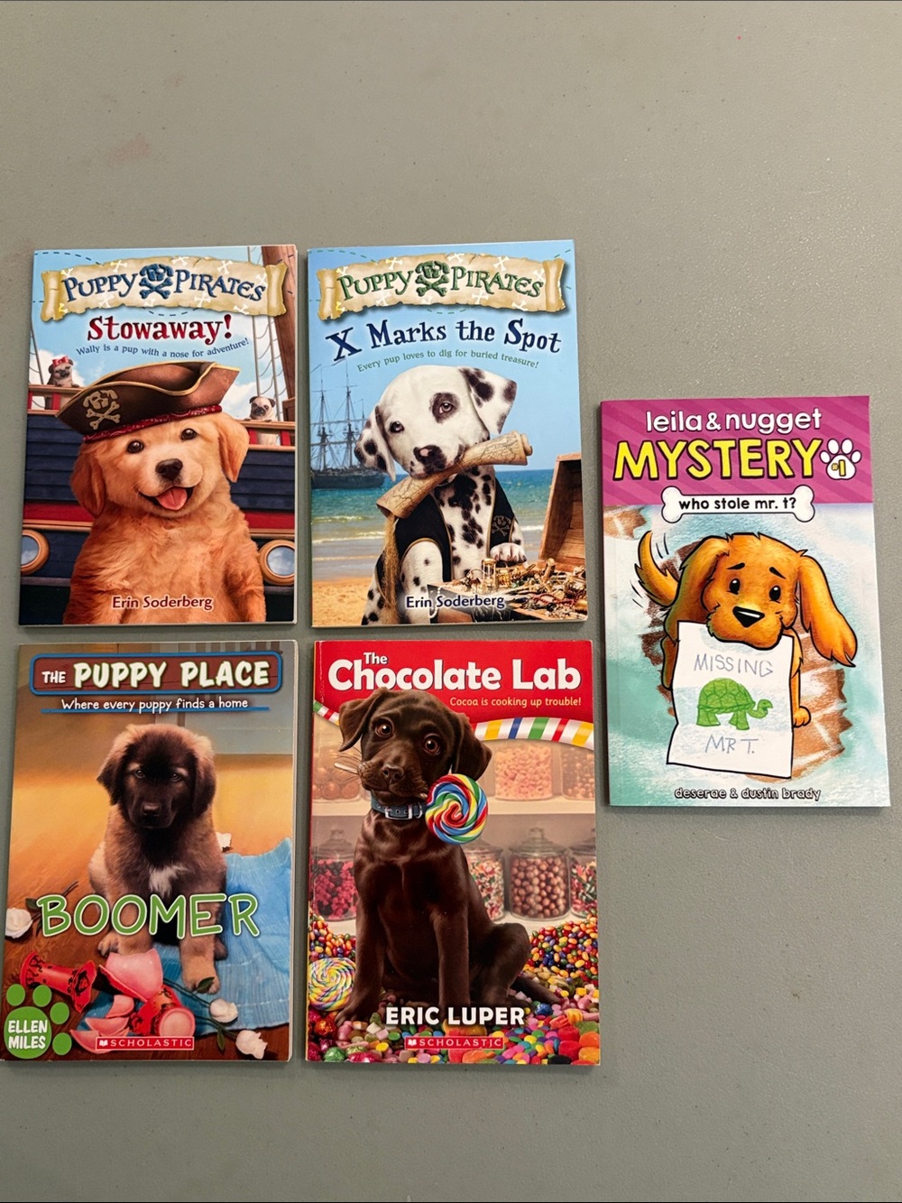 Assorted Puppy Kids Books 5 Book Bundle